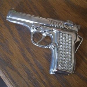 Gun belt buckle